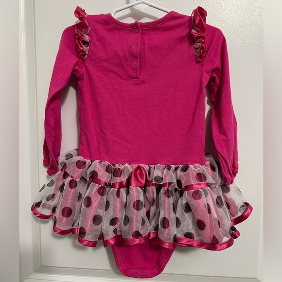 Disney Minnie onesie, pink, size 24 mo, EUC - Picture 2 of 3
